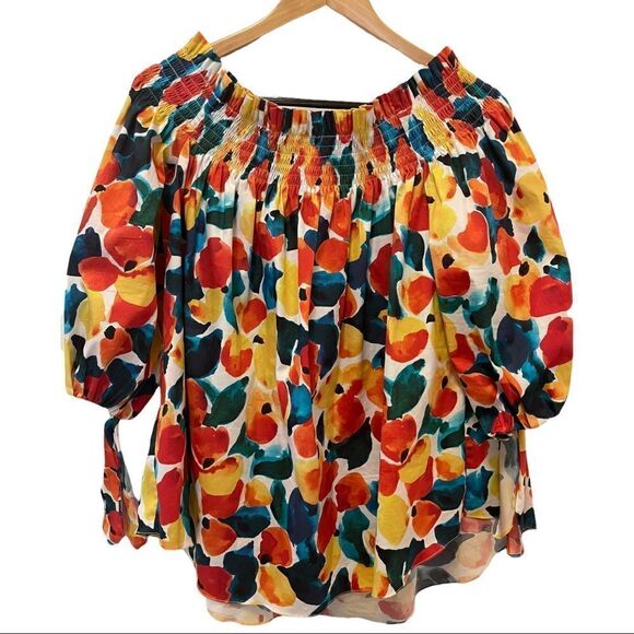 Caroline Constas  Lou off shoulder Blouse - Picture 10 of 10